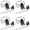 4PCS 5V USB Humidifier Atomization Disc Kit with Circuit Board
