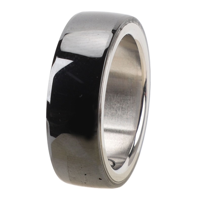 Smart Ring Multifunction Sleep Temperature Monitoring Pedometer 23mah Health Tracker