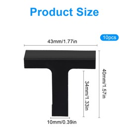 Solar Panel Water Drain Clips, Pack of 10 Solar Panel Sludge Removal Clip Water Drain Solar Panel Water Drain Clips, Solar Panel Cleaning Clips for Photovoltaic Panel 30 mm