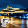 JAYGOVAN Remote LED Searchlight Marine LED Spot Light for Boat
