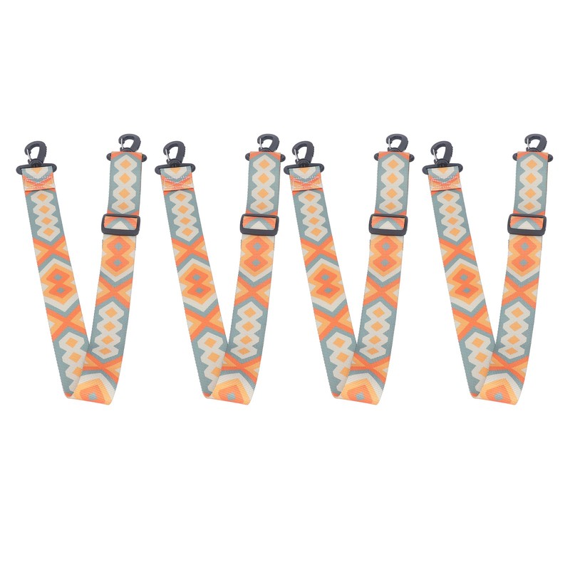 4pcs Ski and Snowboard Boot Carrier Strap Adjustable Thickened Nylon