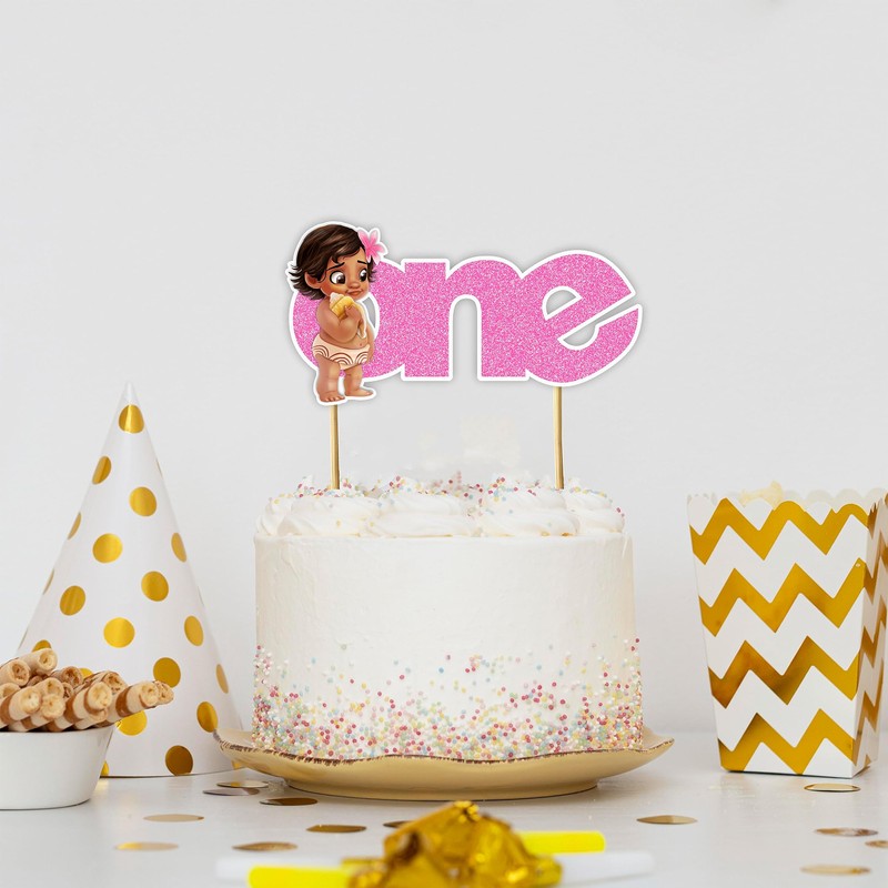 Seyal® Baby Moana One - Decoración para tartas
