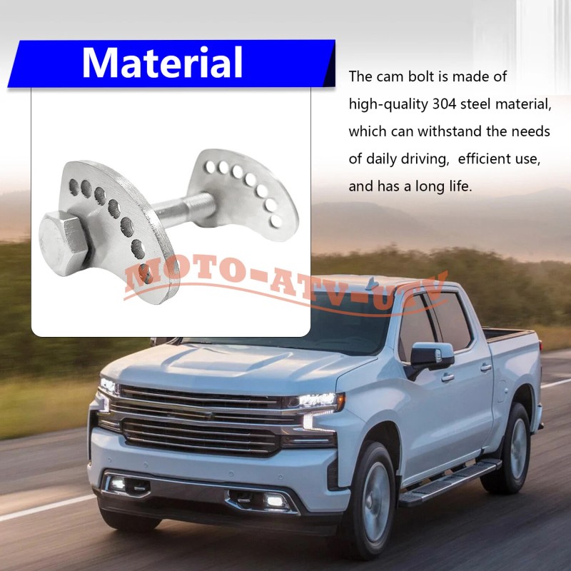 JINFANNIBI Camber Lock Alignment Fix & Upper Arm Cam Bolt
