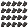 SHUATI 20pcs 20pcs U-Type Clip,21.4mm x 12mm Stainless Steel Spring