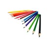 Pencil Cup Unicorn with 12 Triangular Colouring Pencils, Children's Pencil