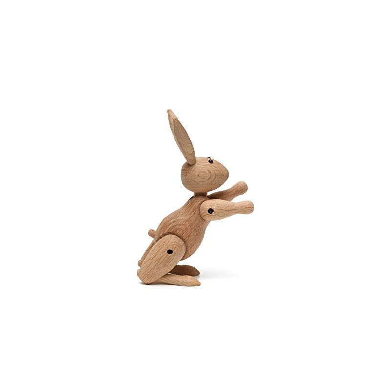 Kay Bojesen Rabbit Figurines 16 cm Wooden Figures Christmas Decoration
