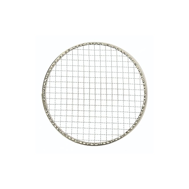 【TFS】 Disposable Grilling Net 24cm Flat Type Stress-Free No Need