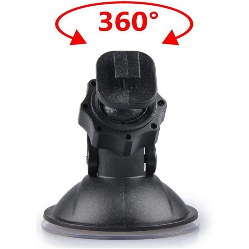 EVIMARLEN 6-in-1 Car Mount for Dash Cam & GPS -