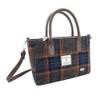 Glen Appin Ladies Lb1228 Handbag, Col 127 Grey Rust