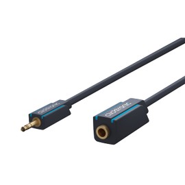Clicktronic Casual MP3 audio extension (3.5 mm stereo jack / 3.5 mm stereo socket) 5 m