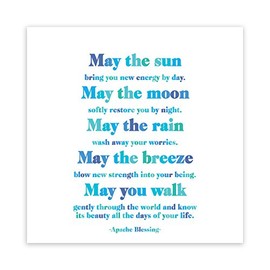 Quotable Magnet - May the sun bring you new energy by day.