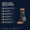 Ankle Support Compression, Slip-On, Running, Size L