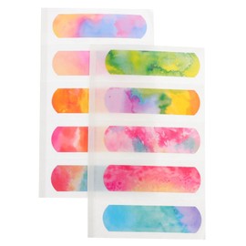 KOMBIUDA 200Pcs Breathable Hemostatic Patches for Boys and Girls Adults Water-Resistant Bandages 10 Fun Patterns