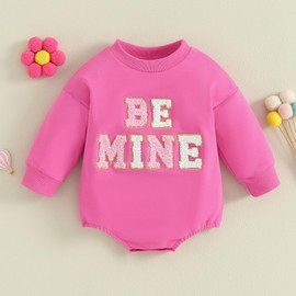 Gureui Baby Girl 6-12 Months My First Outfit Long Sleeve Romper Onesie Toddler Infant Clothes