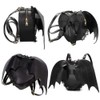 Puyang Fashion Gothic Black Bat Heart Wings Goth Punk Lace