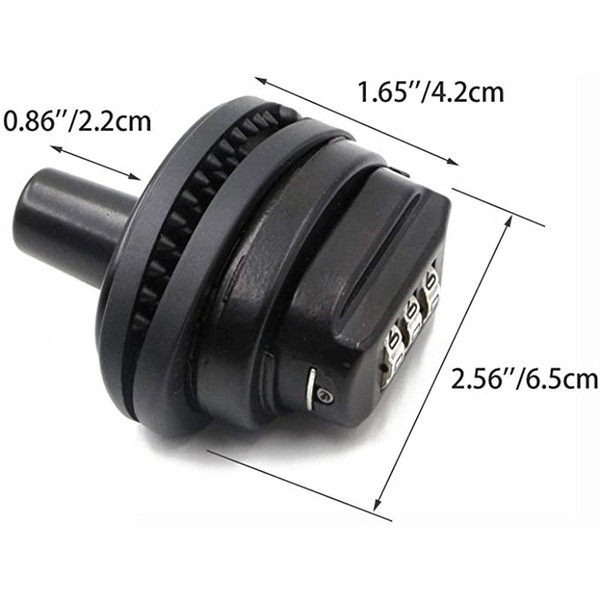 Universal Combination Gun Trigger Lock - Fits Pistols, Rifles, Shotguns,1pcs