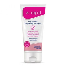 X-Epil - Liquid Talc - 75ml - Softening, Absorbing & Calming Formula for Silky Skin Protection - Skin Comfort from Excessive Sweating - Made in Europe