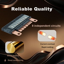 LESHIAUTO Fusible Link Fuse Multi Block Fuselink Fuse (8 Circuit) Compatible with Toyota Camry 2012-2017 Avalon 2013-2018 Lexus ES300h 2013-2018 Replace# 82620-33060