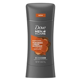 Dove Men+Care Antiperspirant Deodorant Turmeric and Fresh Mandarin Natural Inspired Deodorant for Men 2.6 oz