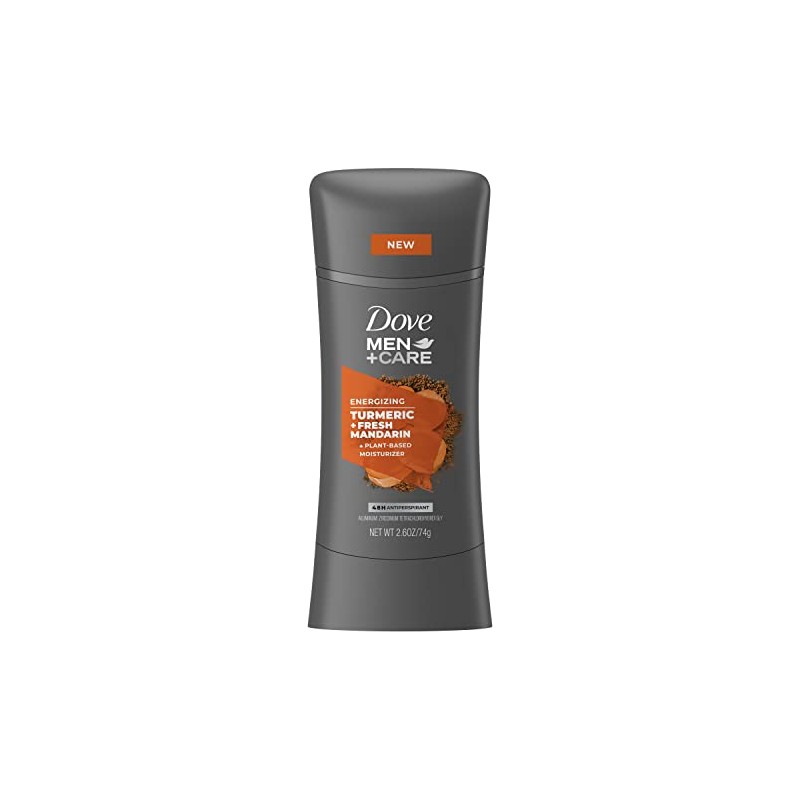 Dove Men+Care Antiperspirant Deodorant Turmeric and Fresh Mandarin Natural Inspired