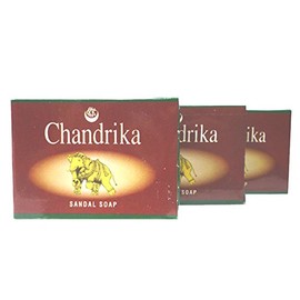 CANDRIKA SANDAL SOAP Chandrika Sandal Soap Set of 3