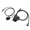 PTT Adapter with 90cm Cable Push to Talk Portable Headset