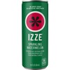 IZZE Sparkling Juice Beverage Blend, Watermelon, No Sugar Added, 8.4