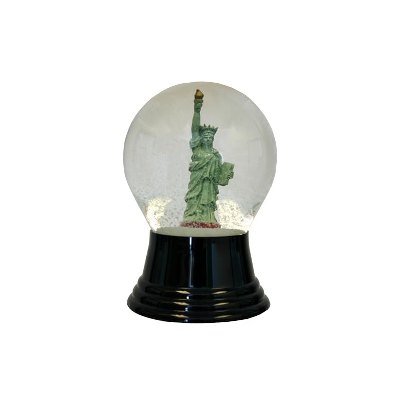 Alexander Taron Importer PR4612 Perzy Snowglobe, Medium Statue of Liberty-5"