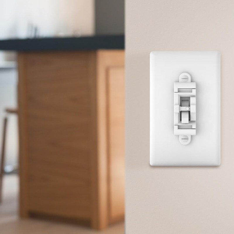 Child Proof Light Switch Cover Guard 5Pack - Unbreakable Toggle
