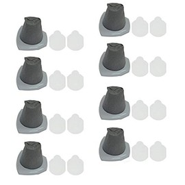 PUREBURG Complete Replacement Set - 8 x Vacuum Air Filters & 16 x Pre-Motor Filters Compatible with Eureka NES210 NES212 NES215 NES215A 3-in-1 Stick Vacuums Replaces Part # N0101 & N0102