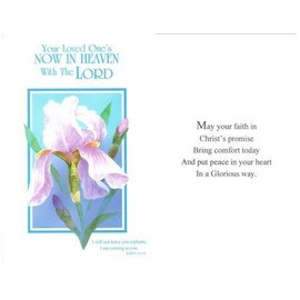 Unbranded FFG080 - 12 PK COUNTER CARDS - SYMPATHY - KJV