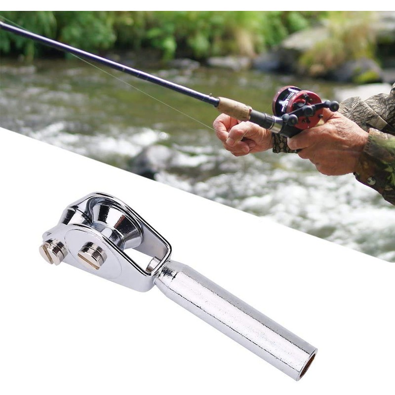 ANCLLO Fishing Rod Tip, Roller Rod Tip Guide Stainless Steel