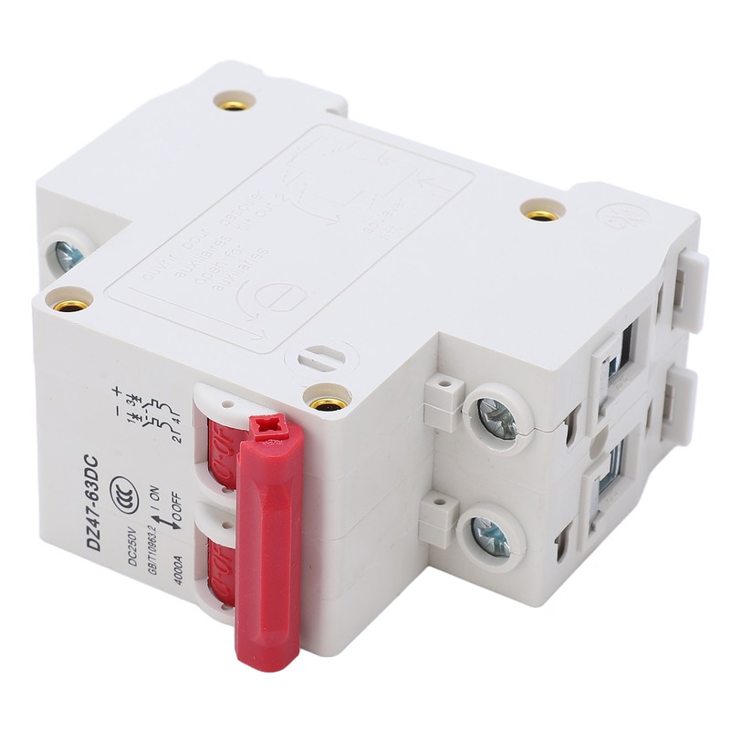Circuit Breaker 2P Photovoltaic PV DC 4000A Breaking Capacity for
