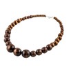 Statement Necklace Vintage Indian Womens Jewellery Chunky Bead Wood Beaded