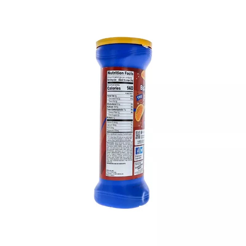 Lays Stax Mesquite Barbecue, 1 Count (CHIPS)