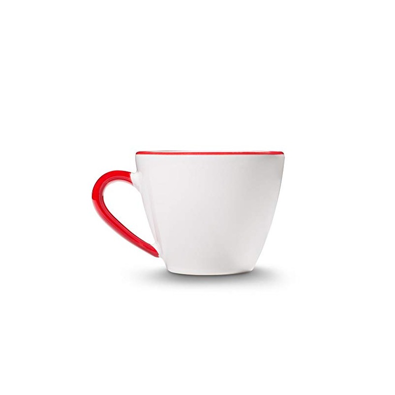 GMUNDNER KERAMIK Gourmet Coffee Cup Capacity 0.2 Litres Ruby Red