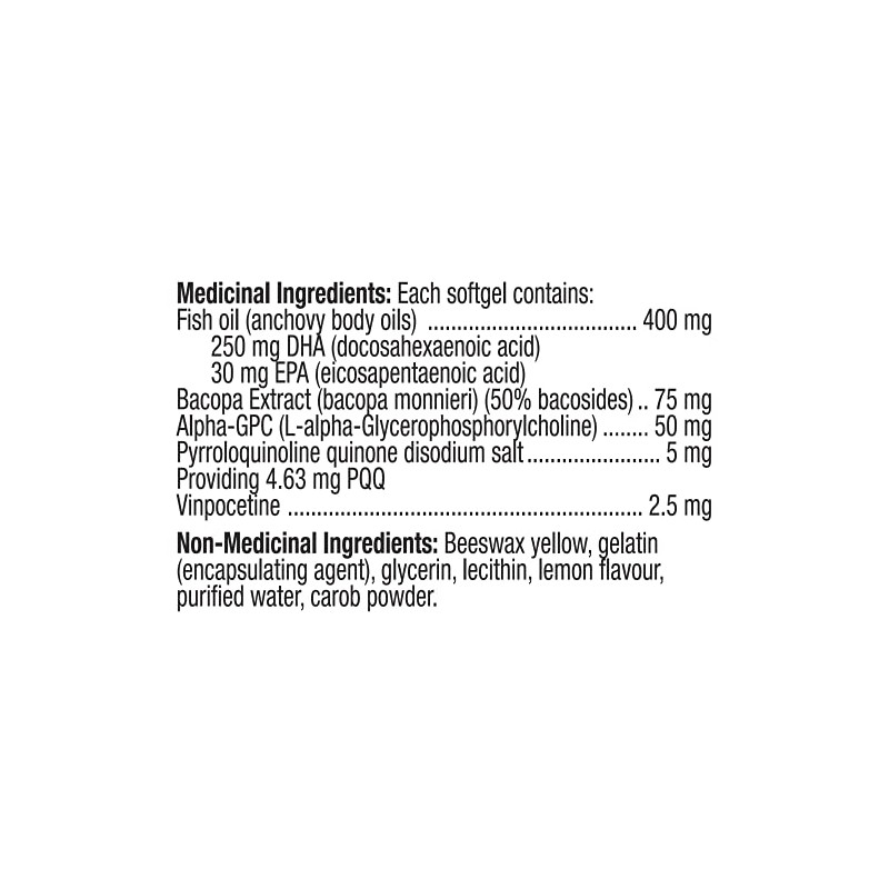 Prairie Naturals Prairie Naturals Neuro Force with PQQ, Bacopa, and
