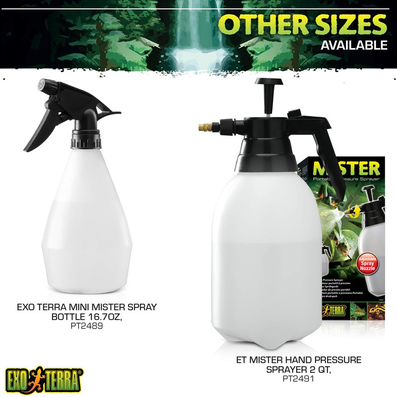 Exo Terra Mister Pump-Up Sprayer, 1.5 Litre
