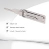 Key Decoder Stainless Steel Master Key Decoder 2-in-1 Master Key