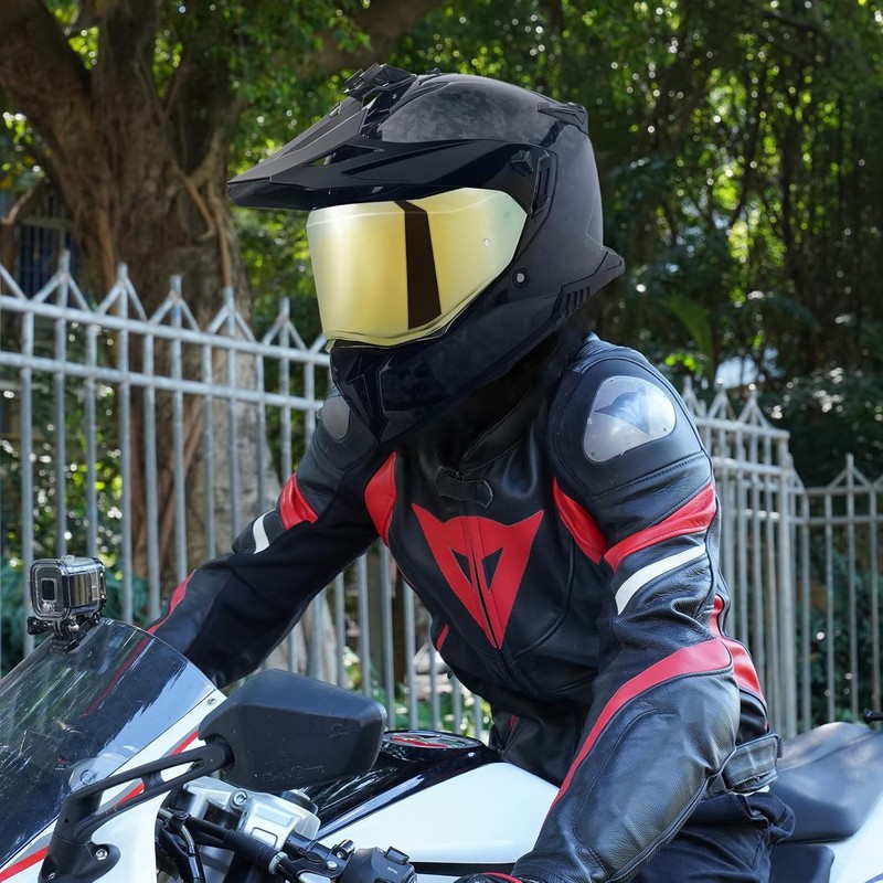 JQF Gear Helmet Visor for Sedici Duale Helmet Shield Mips