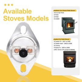 SRV230-1960 Snap Disc Thermo Disk for Quadra-Fire Quadrafire Contour, Heatilator CAB50, PS35, PS50 Pellet Stove