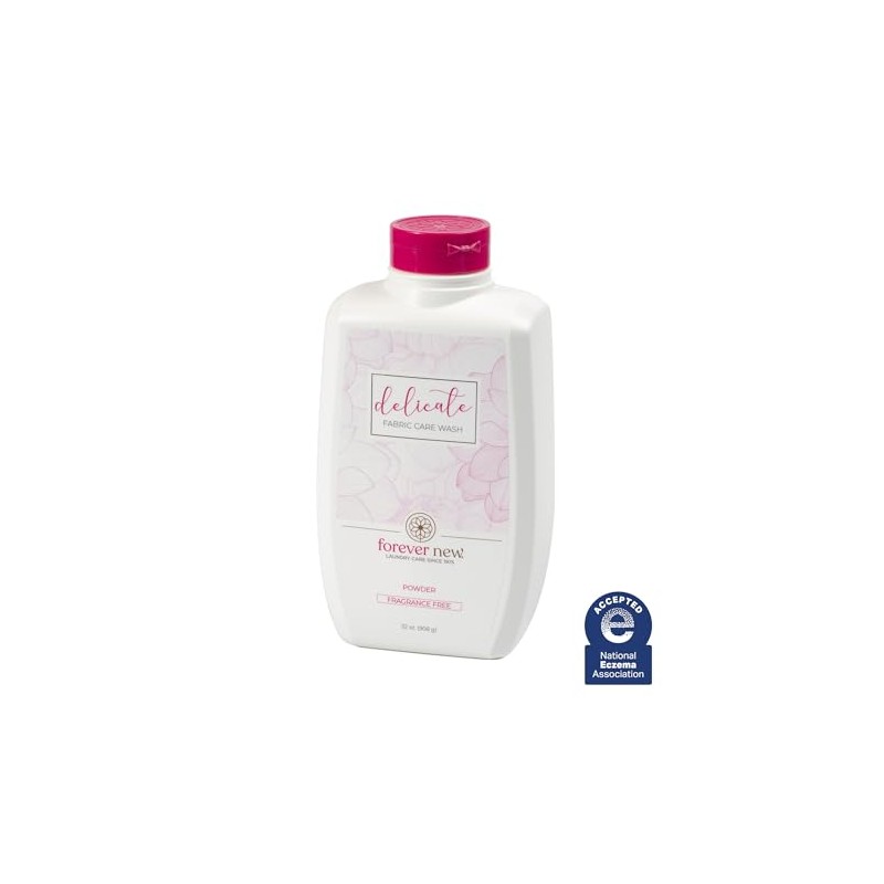 Forever New Detergente granular biodegradable hipoalergénico para lavandería, Blanco, 946.35ml