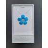equilibrium Jewellery Silver Plated Forget Me Not Flower Necklace Gift