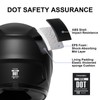TRIANGLE Motorcycle Helmets Full Face Motorcycle Helmet for Men &