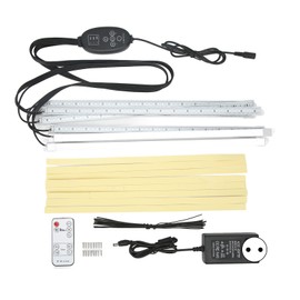 LED Plant Grow Lights 8 Hard Strips Indoor Plant Lamp with Timing Dimming Function Red Blue Light 100‑240V EU Plug