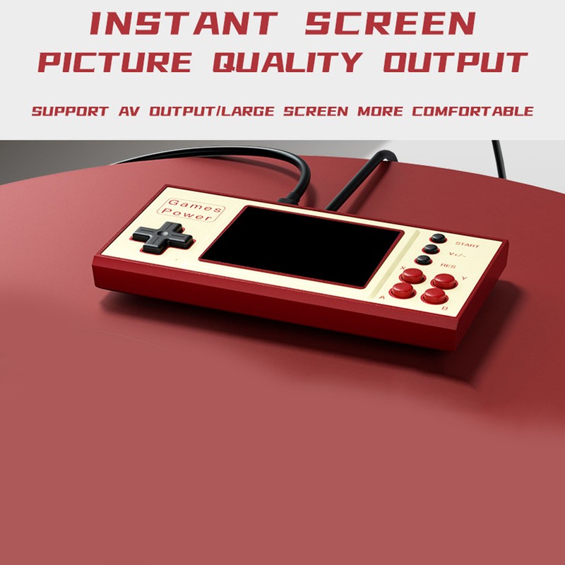 Handheld Game Console 2 Players Classic Retro Lightweight HD Output