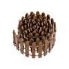 35 Inches Fairy Garden Mini Fence Miniature Wooden Fence Decor