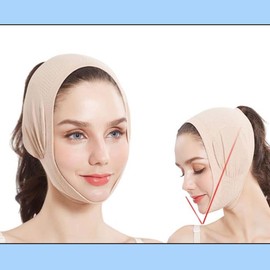 Two chin cheek lifting V-line beauty doll oval face band / 투턱 볼살 리프팅 브이라인 미인형 계란형 얼굴 밴드