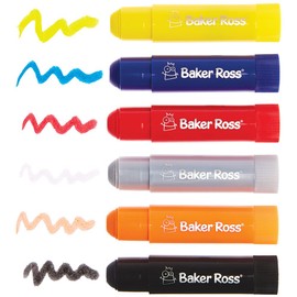 Baker Ross FX139 Solar System Multi Purpose Paint Sticks - Pack of 6, Arts and Crafts Supplies for Kids, Mess Free Painting, Kids Paint