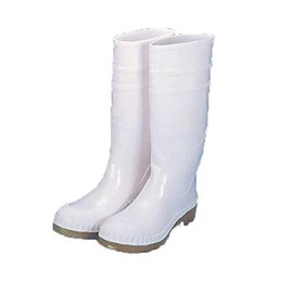 Mutual Industries Men's White Industrial Boot, Black, 11 Wide